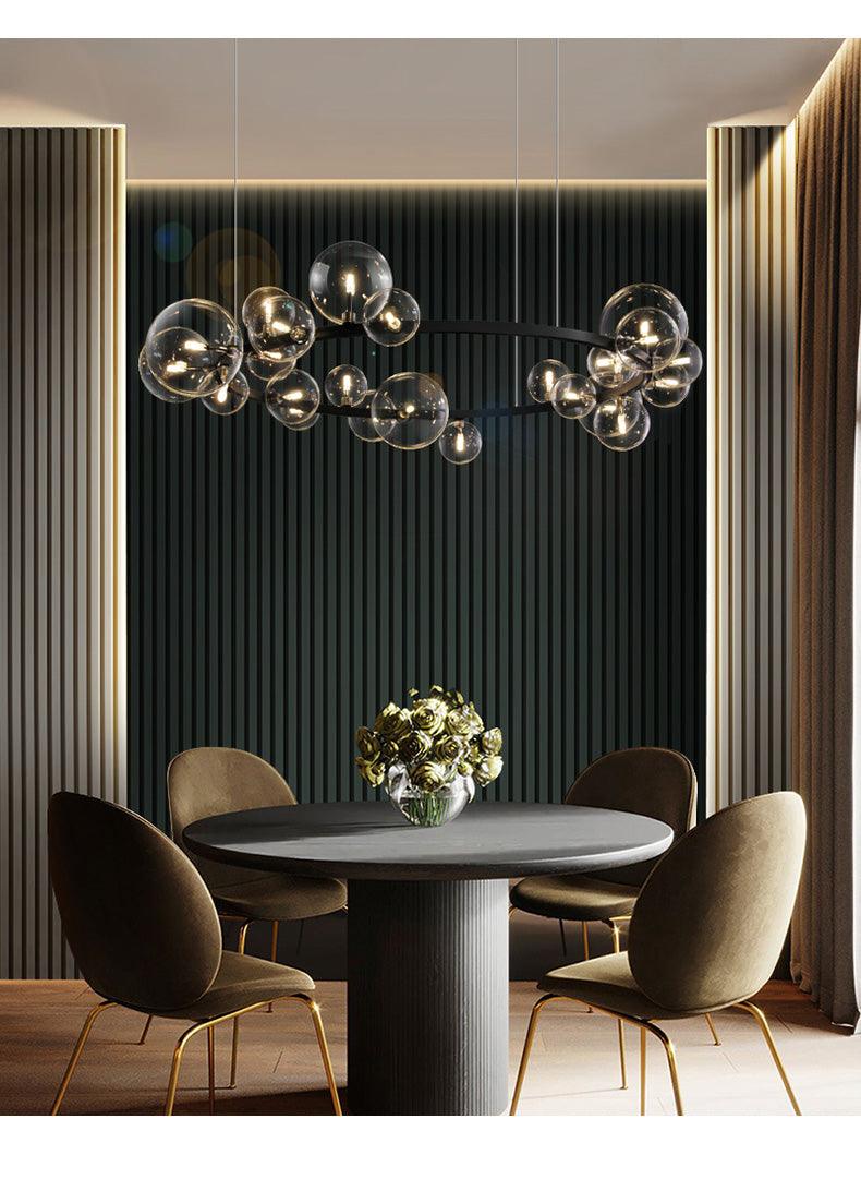 Modern Glass Bubble Ceiling Chandeliers - Galastellar