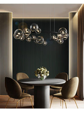 Modern Glass Bubble Ceiling Chandeliers - Galastellar