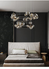 Modern Glass Bubble Ceiling Chandeliers - Galastellar