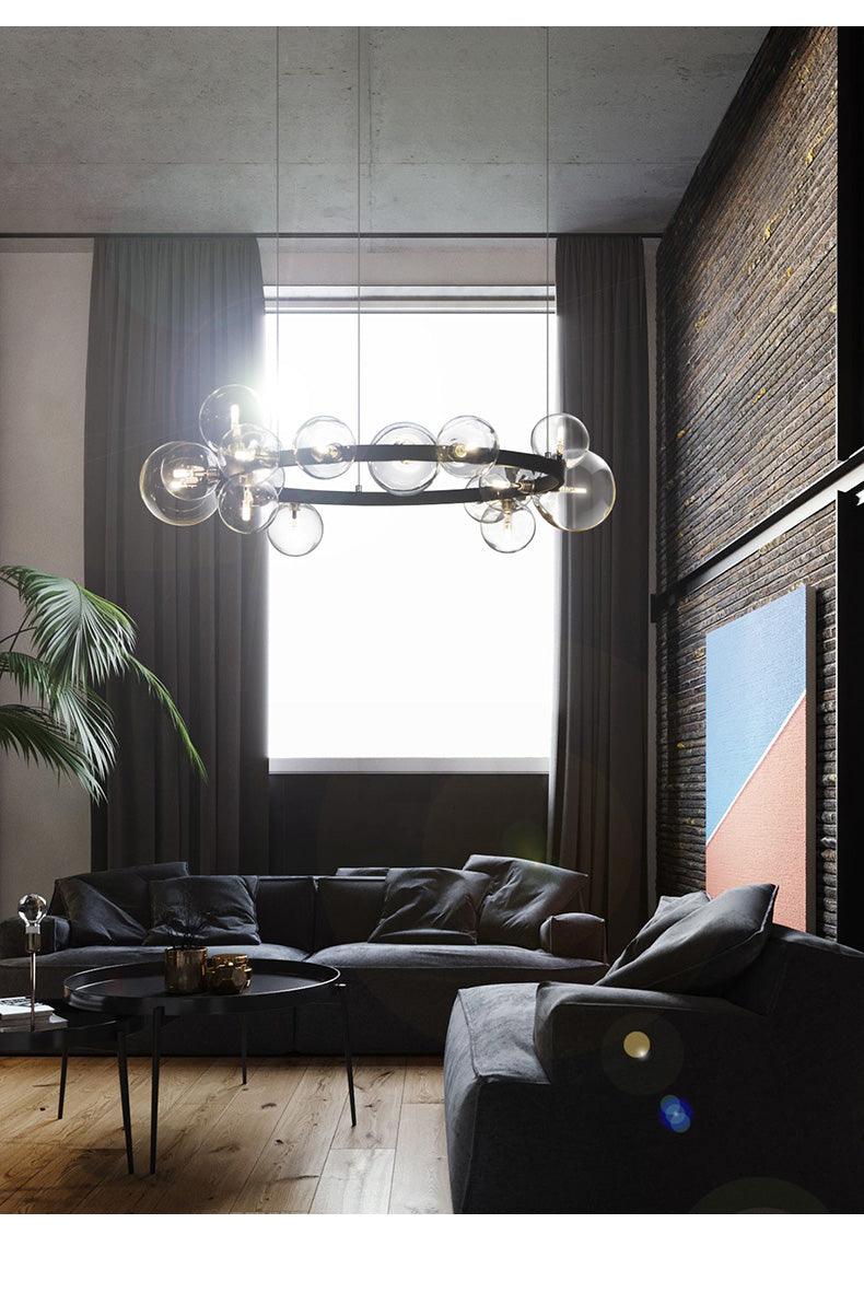 Modern Glass Bubble Ceiling Chandeliers - Galastellar