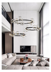 Modern Glass Bubble Ceiling Chandeliers - Galastellar