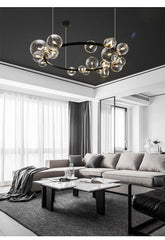 Modern Glass Bubble Ceiling Chandeliers - Galastellar