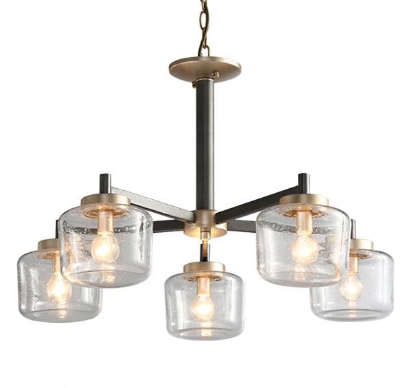 Modern Gradient Glass Shades LED Chandelier - Galastellar