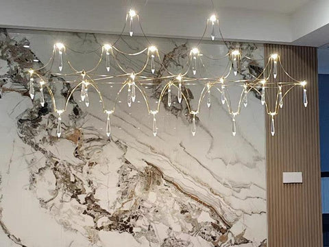 Modern LED Crystal Chandelier - Galastellar Modern LED Crystal Chandelier - Galastellar