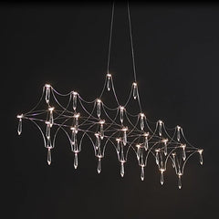 Modern LED Crystal Chandelier - Galastellar