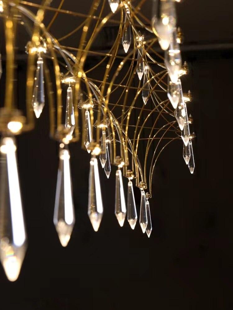 Modern LED Crystal Chandelier - Galastellar