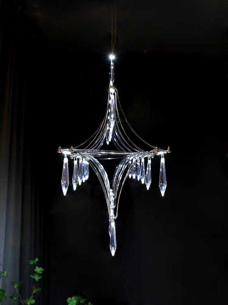 Modern LED Crystal Chandelier - Galastellar