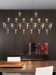 Modern LED Crystal Chandelier - Galastellar