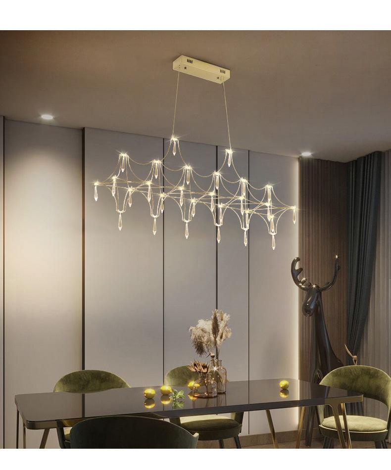 Modern LED Crystal Chandelier - Galastellar
