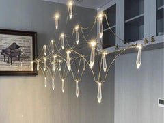 Modern LED Crystal Chandelier - Galastellar