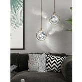 Modern LED Simple Crystal Pendant Lamp - Galastellar