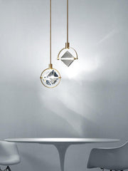Modern LED Simple Crystal Pendant Lamp - Galastellar