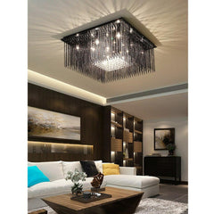 Modern Luxury Crystal LED Ceiling Lights - Galastellar