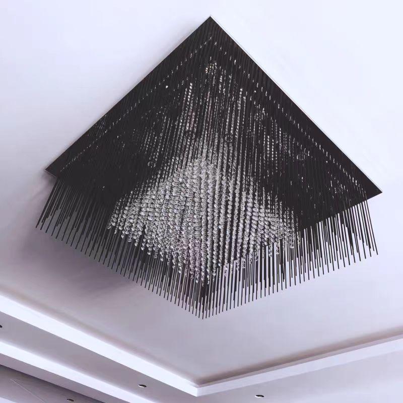 Modern Luxury Crystal LED Ceiling Lights - Galastellar