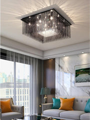 Modern Luxury Crystal LED Ceiling Lights - Galastellar