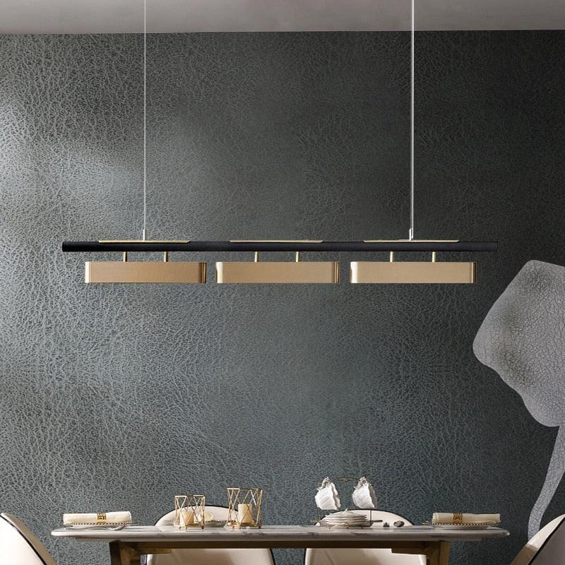 Modern Minimalist LED Stainless Steel Hanging Lights - Galastellar