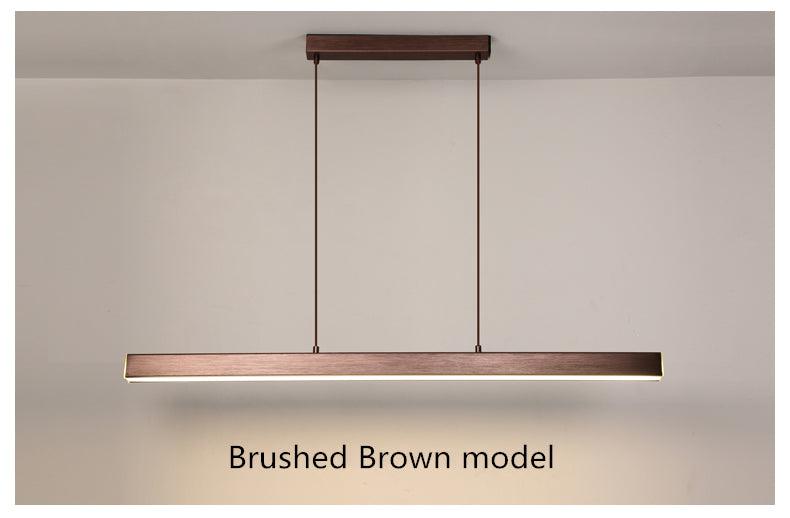 Modern Minimalist Nordic Creative LED Bar Pendant Light - Galastellar