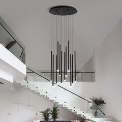 Modern Minimalist Stair Chandelier - Galastellar
