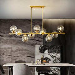Modern Nordic Amber Glass Decor Pendant Lamps - Galastellar