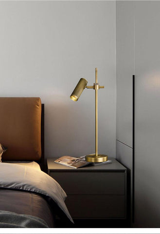 Modern Retro Copper LED Table Lamps - Galastellar Modern Retro Copper LED Table Lamps - Galastellar