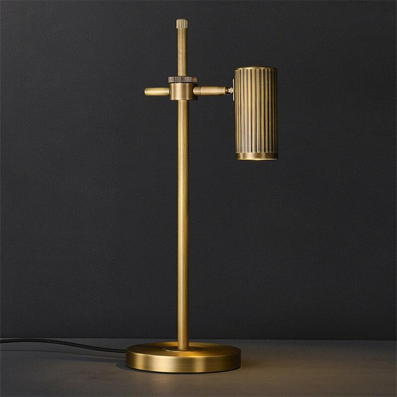 Modern Retro Copper LED Table Lamps - Galastellar