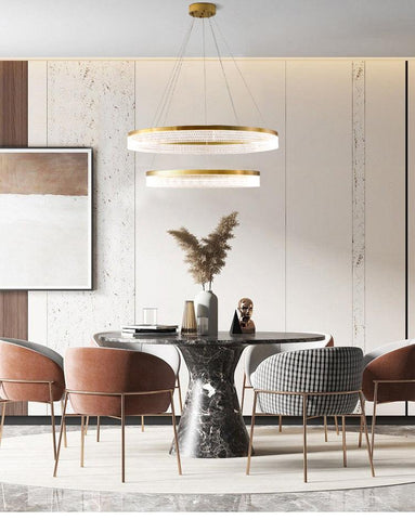Modern Simple Circular LED Chandelier - Galastellar Modern Simple Circular LED Chandelier - Galastellar