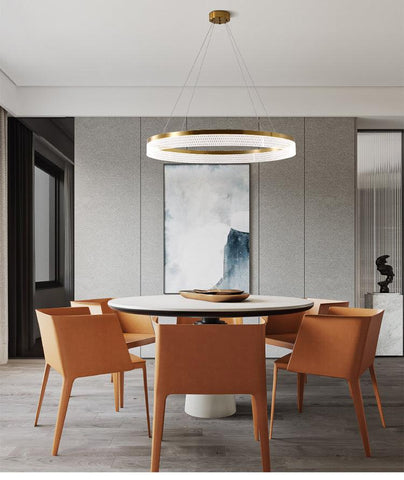 Modern Simple Circular LED Chandelier - Galastellar Modern Simple Circular LED Chandelier - Galastellar