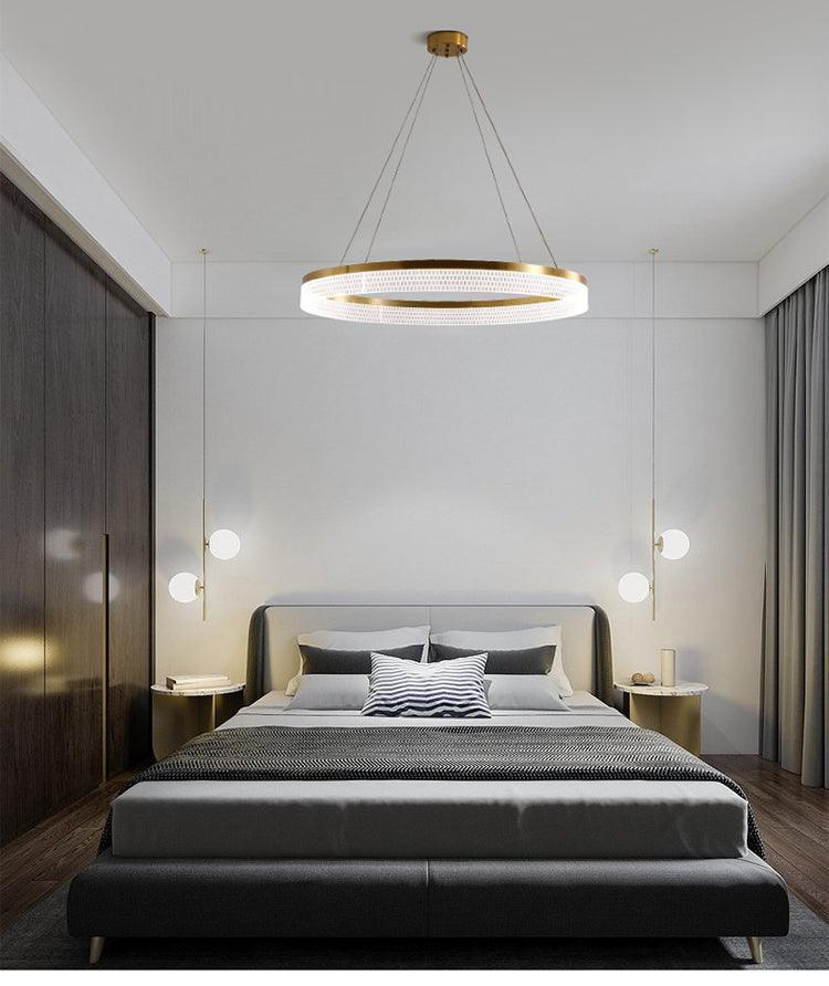 Modern Simple Circular LED Chandelier - Galastellar
