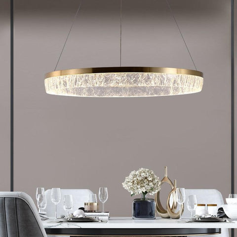 Modern Simple Circular LED Chandelier - Galastellar Modern Simple Circular LED Chandelier - Galastellar