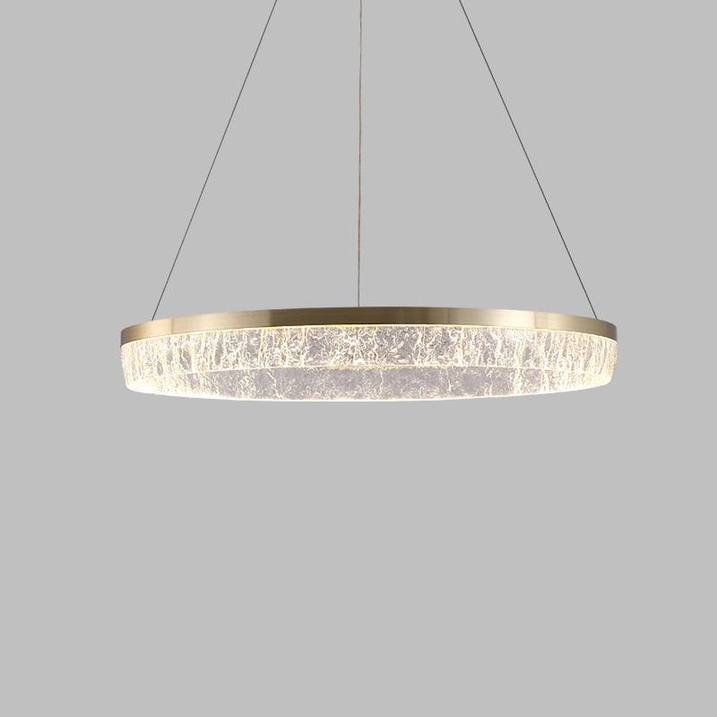 Modern Simple Circular LED Chandelier - Galastellar