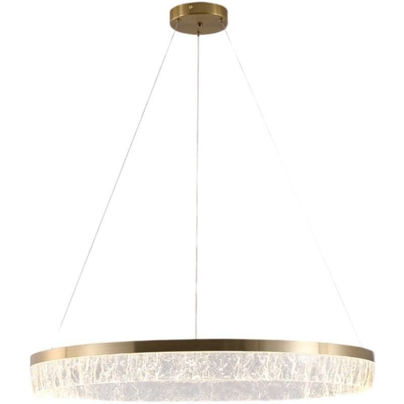 Modern Simple Circular LED Chandelier - Galastellar