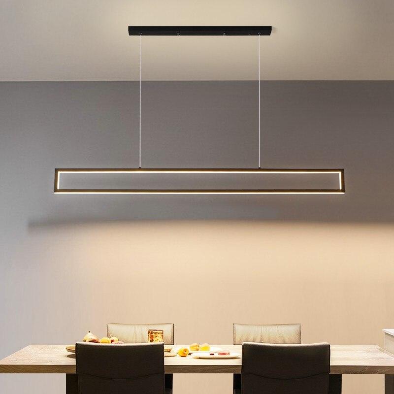 Modern Simple LED Black Decor Pendant Lamps - Galastellar