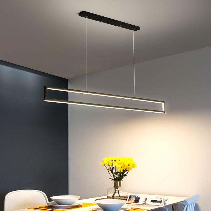 Modern Simple LED Black Decor Pendant Lamps - Galastellar