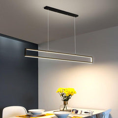 Modern Simple LED Black Decor Pendant Lamps - Galastellar