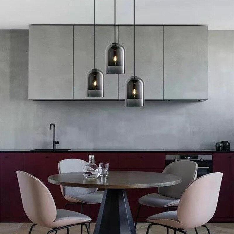 Nordic LED Glass Pendant Lights - Galastellar