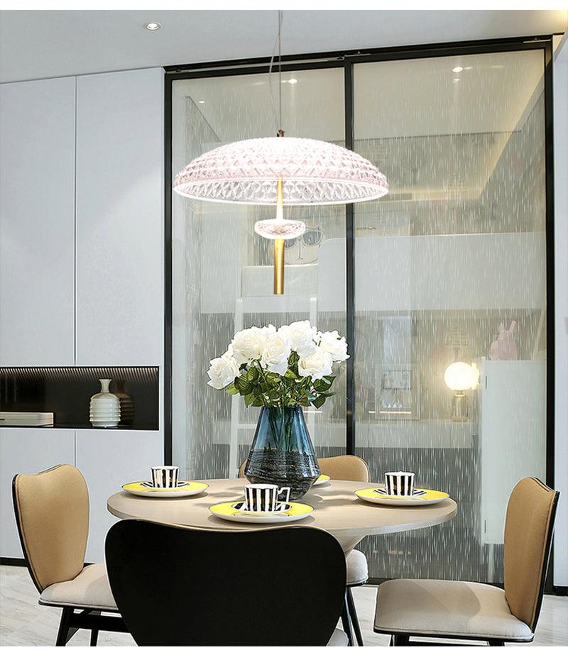 Nordic LED Glass Stone Pendant Lights - Galastellar