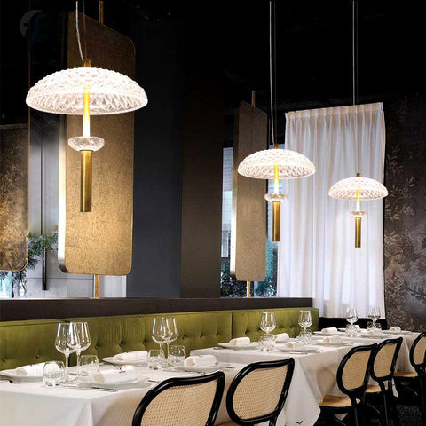 Nordic LED Glass Stone Pendant Lights - Galastellar Nordic LED Glass Stone Pendant Lights - Galastellar