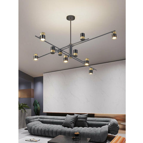 Nordic LED Iron Spot Chandelier - Galastellar Nordic LED Iron Spot Chandelier - Galastellar