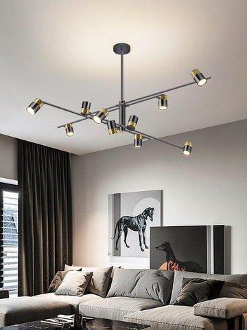 Nordic LED Iron Spot Chandelier - Galastellar Nordic LED Iron Spot Chandelier - Galastellar