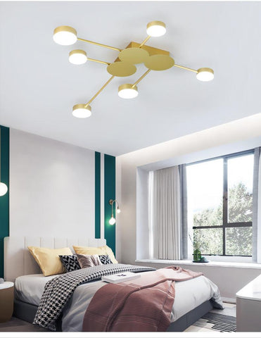 Nordic LED Living Room Ceiling Chandelier - Galastellar Nordic LED Living Room Ceiling Chandelier - Galastellar