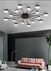 Nordic LED Living Room Ceiling Chandelier - Galastellar