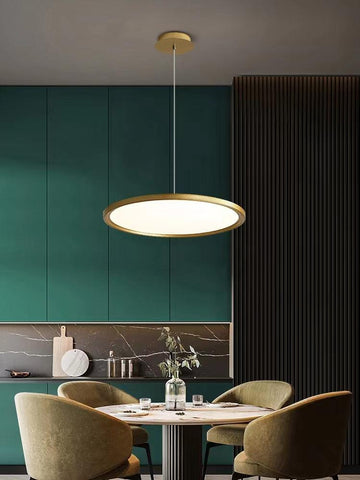 Nordic LED Round Ring Pendant Lamps - Galastellar Nordic LED Round Ring Pendant Lamps - Galastellar