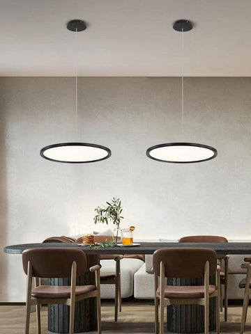 Nordic LED Round Ring Pendant Lamps - Galastellar Nordic LED Round Ring Pendant Lamps - Galastellar