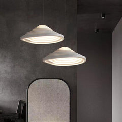 Nordic LED White Terraced Fields Chandelier - Galastellar
