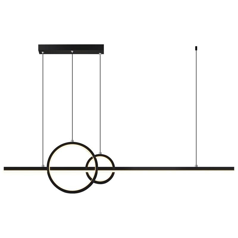 Nordic Minimalist Postmodern Art Deco Hanging Light - Galastellar