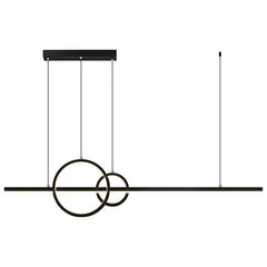 Nordic Minimalist Postmodern Art Deco Hanging Light - Galastellar