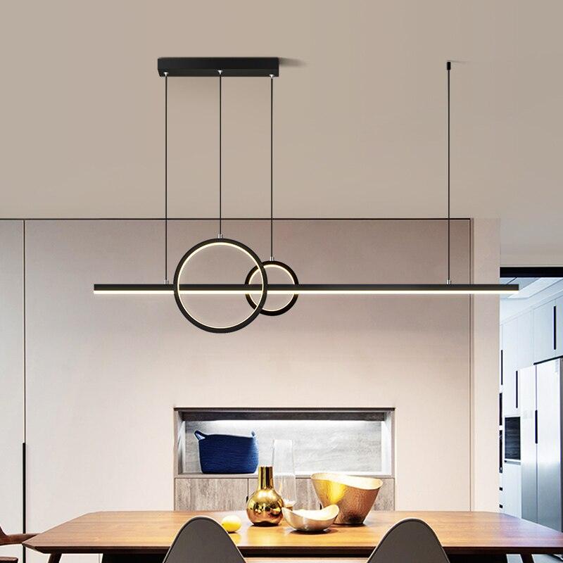 Nordic Minimalist Postmodern Art Deco Hanging Light - Galastellar