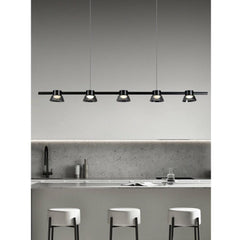 Nordic Novelty LED Smoke Gray Glass Hanging Lights - Galastellar