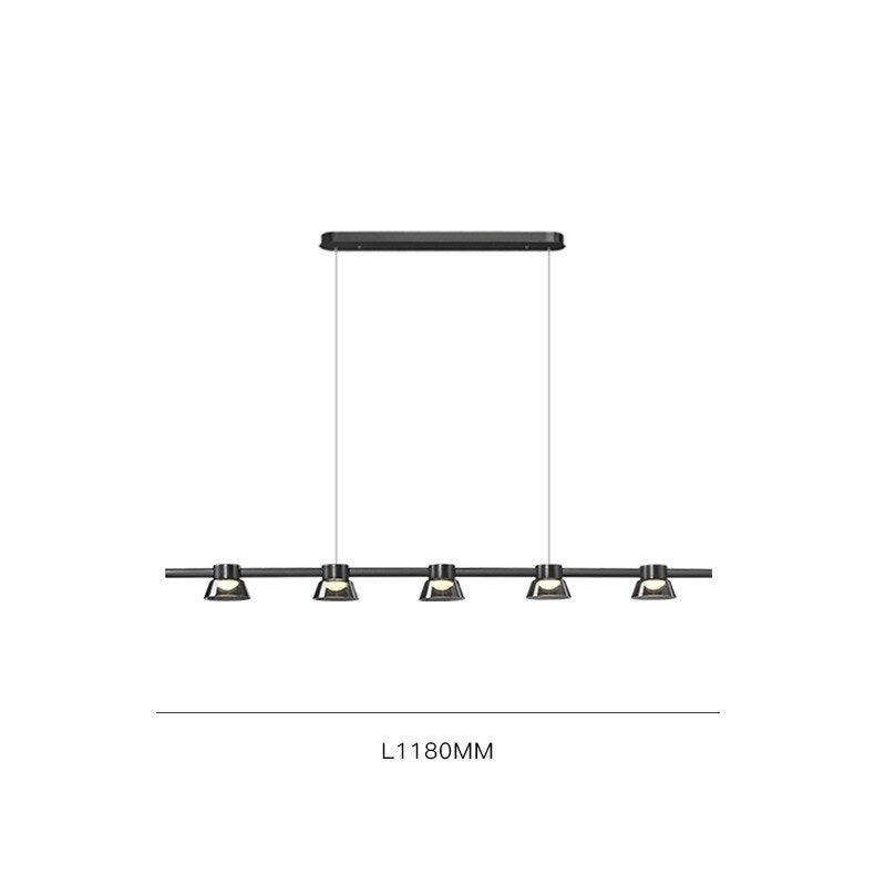 Nordic Novelty LED Smoke Gray Glass Hanging Lights - Galastellar Nordic Novelty LED Smoke Gray Glass Hanging Lights - Galastellar