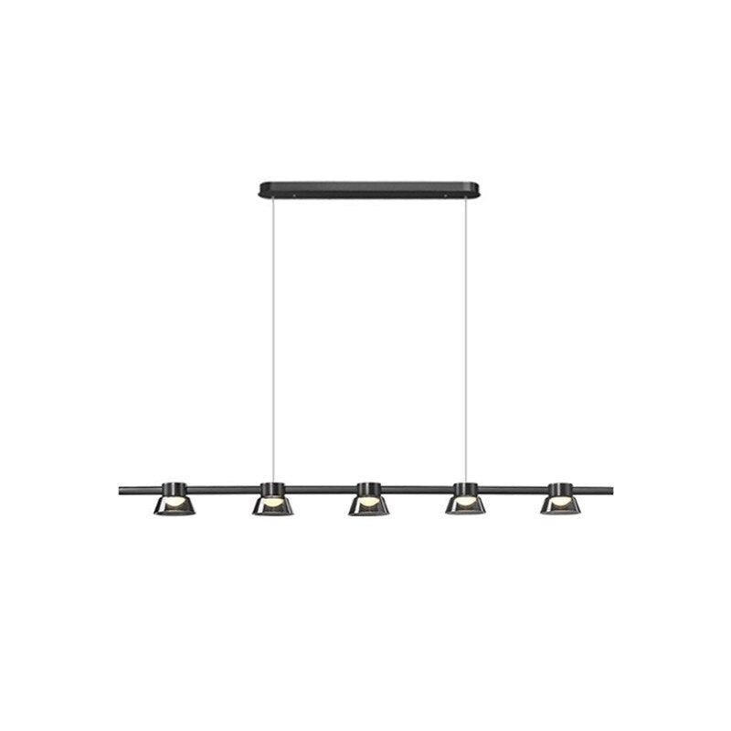Nordic Novelty LED Smoke Gray Glass Hanging Lights - Galastellar